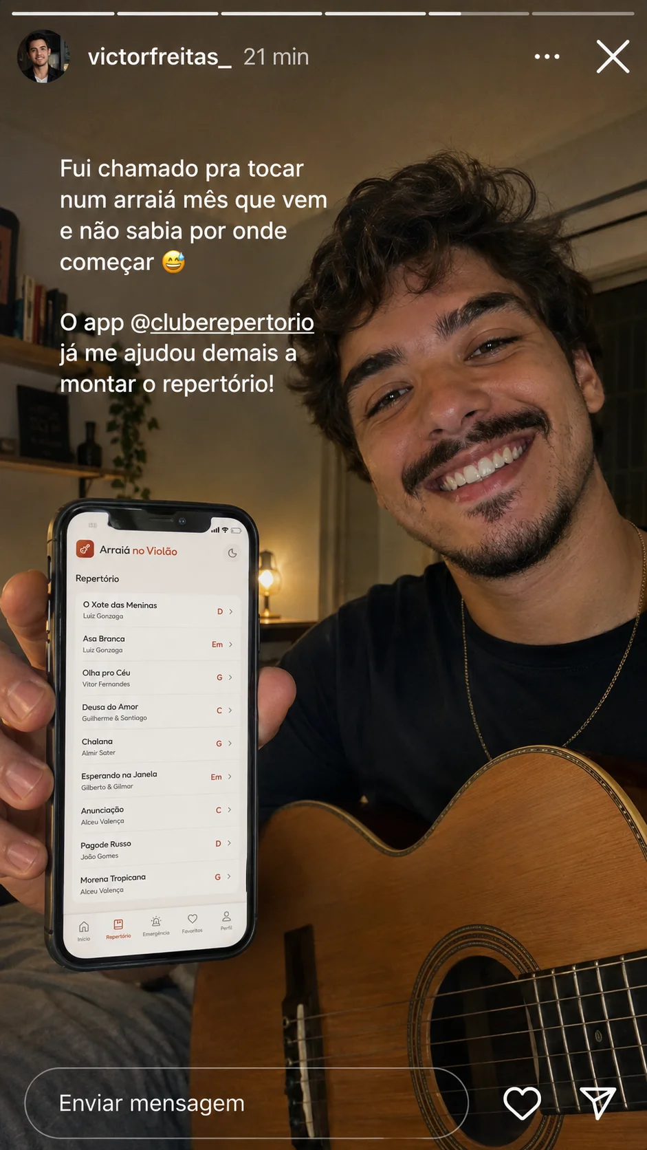 Depoimento de cliente
